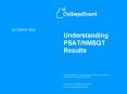 Understanding PSAT/NMSQT Results PowerPoint PPT Presentation