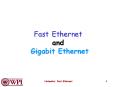 Fast Ethernet and Gigabit Ethernet PowerPoint PPT Presentation