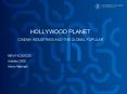 HOLLYWOOD PLANET CINEMA INDUSTRIES AND THE GLOBAL POPULAR PowerPoint PPT Presentation