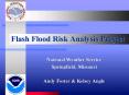 Flash Flood Risk Analysis Project PowerPoint PPT Presentation