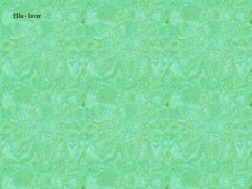 Ella lavar