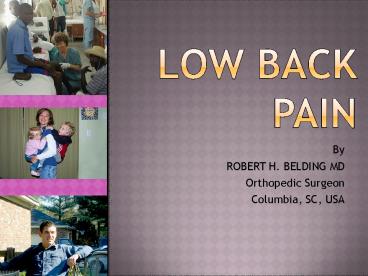 LOW BACK PAIN