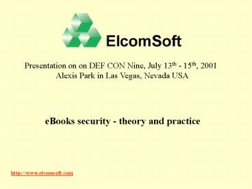 http:www'elcomsoft'com