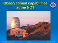 Observational%20capabilities%20at%20the%20NOT PowerPoint PPT Presentation