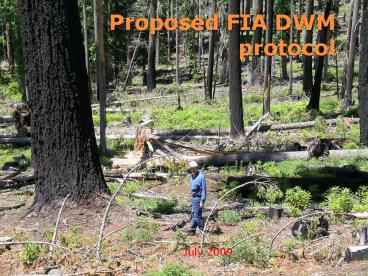 Proposed FIA DWM protocol