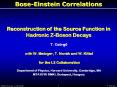 BoseEinstein Correlations PowerPoint PPT Presentation