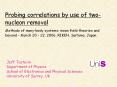 Probing correlations by use of two-nucleon removal PowerPoint PPT Presentation
