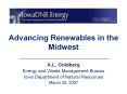 Advancing Renewables in the Midwest PowerPoint PPT Presentation