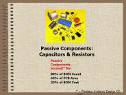 Passive Components: Capacitors