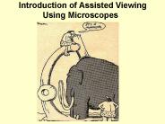 Introduction of Assisted Viewing Using Microscopes