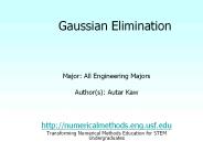Gaussian%20Elimination
