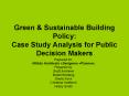 Green PowerPoint PPT Presentation