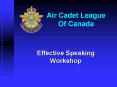 Air Cadet League Of Canada PowerPoint PPT Presentation