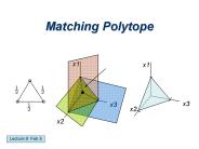 Matching Polytope