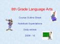 8th Grade Language Arts PowerPoint PPT Presentation