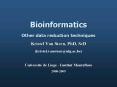 Bioinformatics Other data reduction techniques Kristel Van Steen, PhD, ScD kristel'vansteenulg'ac'be PowerPoint PPT Presentation