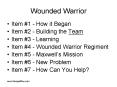 Wounded Warrior PowerPoint PPT Presentation