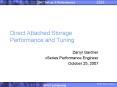 Direct Attached Storage Performance and Tuning PowerPoint PPT Presentation