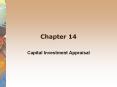 Capital Investment Appraisal PowerPoint PPT Presentation