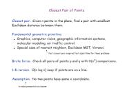 Input: points p1, p2,