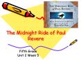 The Midnight Ride of Paul Revere PowerPoint PPT Presentation