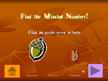 Find the Missing Number