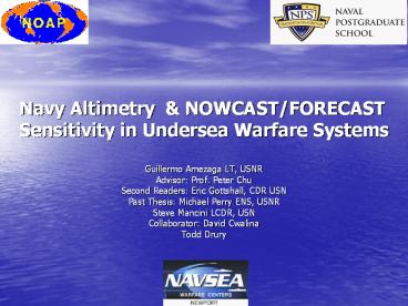 Navy Altimetry