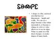 A shape is a flat, enclosed area that has two dimensions  PowerPoint PPT Presentation