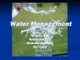 Water Management PowerPoint PPT Presentation