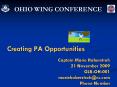 OHIO WING CONFERENCE PowerPoint PPT Presentation