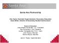 Santa Ana Partnership PowerPoint PPT Presentation