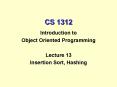 CS 1312 PowerPoint PPT Presentation