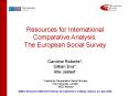 Resources for International Comparative Analysis: PowerPoint PPT Presentation