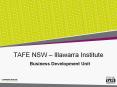 TAFE NSW  PowerPoint PPT Presentation