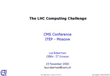 les robertson cernit 1100 1