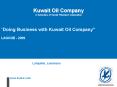 Kuwait Oil Company A Subsidiary of Kuwait Petroleum Corporation PowerPoint PPT Presentation