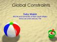 Global%20Constraints PowerPoint PPT Presentation