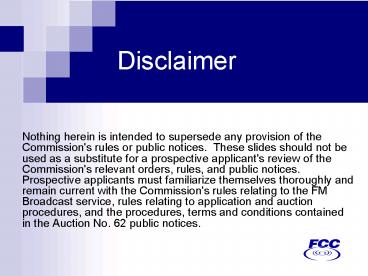 presentation player overlay