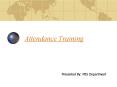 Attendance Training PowerPoint PPT Presentation