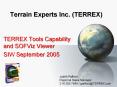 Terrain Experts Inc' TERREX PowerPoint PPT Presentation
