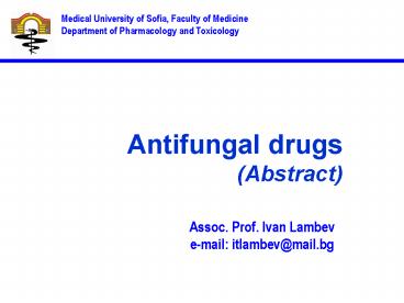 Assoc' Prof' Ivan Lambev