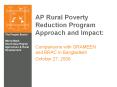 AP%20Rural%20Poverty%20Reduction%20Program%20Approach%20and%20Impact: PowerPoint PPT Presentation