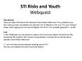 STI Risks and Youth Webquest PowerPoint PPT Presentation