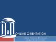ONLINE ORIENTATION PowerPoint PPT Presentation