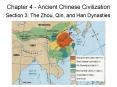 Chapter 4 Ancient Chinese Civilization PowerPoint PPT Presentation
