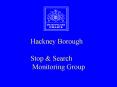 Hackney Borough Police PowerPoint PPT Presentation