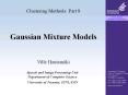 Gaussian%20Mixture%20Models PowerPoint PPT Presentation