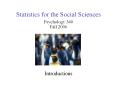 Statistics%20for%20the%20Social%20Sciences PowerPoint PPT Presentation