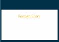 Foreign Entry PowerPoint PPT Presentation