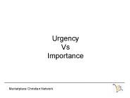 Urgency Vs Importance